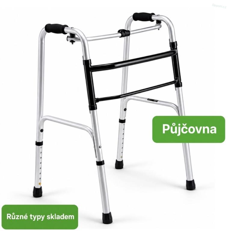 PŮJČENÍ chodítko čtyřbodové
