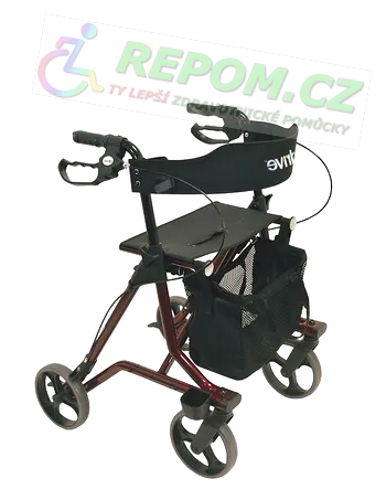 PŮJČENÍ chodítko čtyřkolové odlehčené