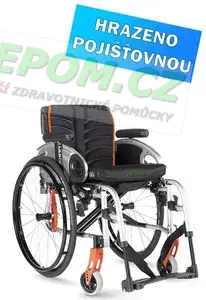 Invalidní vozík QUICKIE LIFE SA poloaktivní, skládací