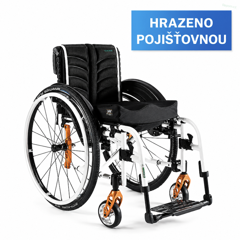Invalidní vozík QUICKIE EASY 300 poloaktivní, skládací