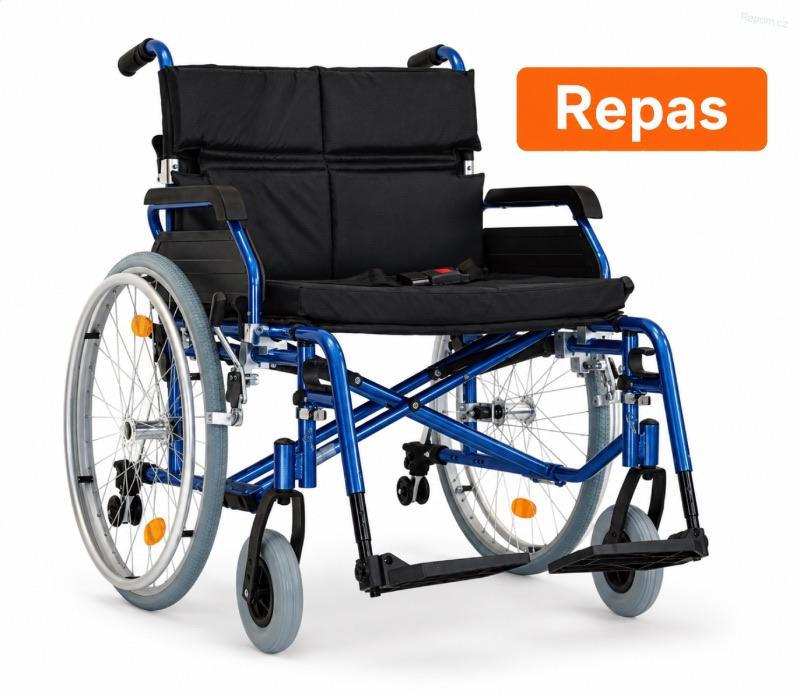REPAS: Invalidní vozík extra široký XXL