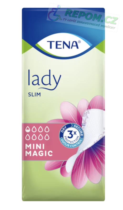 Vložky dámské inkontinenční TENA Lady Slim Mini Magic 0,5/8