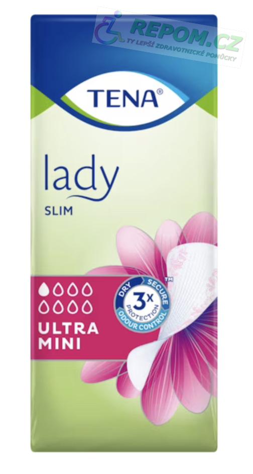 Vložky dámské inkontinenční TENA Lady Slim Ultra Mini 1/8