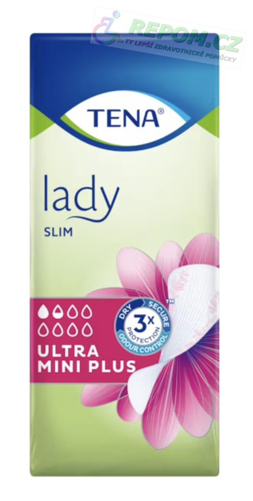 Vložky dámské inkontinenční TENA Lady Slim Ultra Mini Plus 1,5/8
