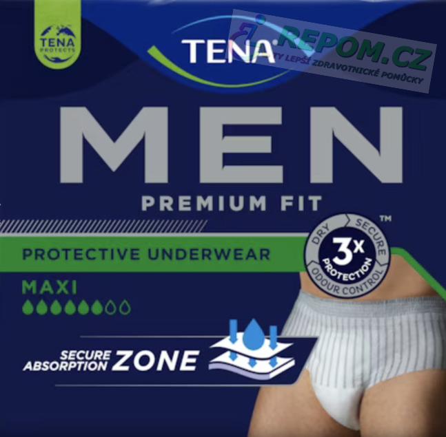 Pánské inkontineční spodní prádlo TENA Men Pants Maxi 6/8 (S/M+L/XL)