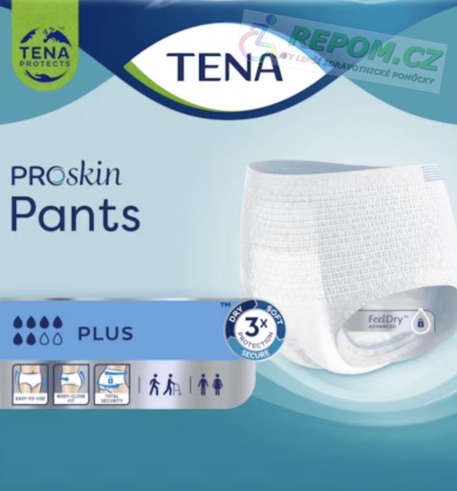 Inkontinenční prádlo Unisex TENA Pants Plus 6/8 (XXS/S/M/L/XL)