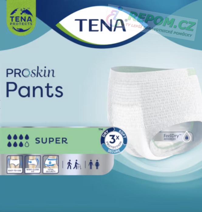 Inkontinenční prádlo Unisex TENA Pants Super 7/8 (S/M/L/XL)