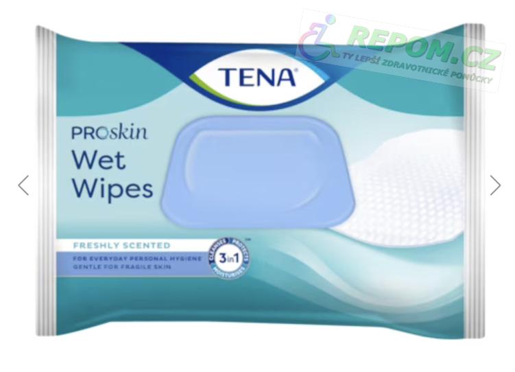 Vlhčené ubrousky TENA Wet Wipes