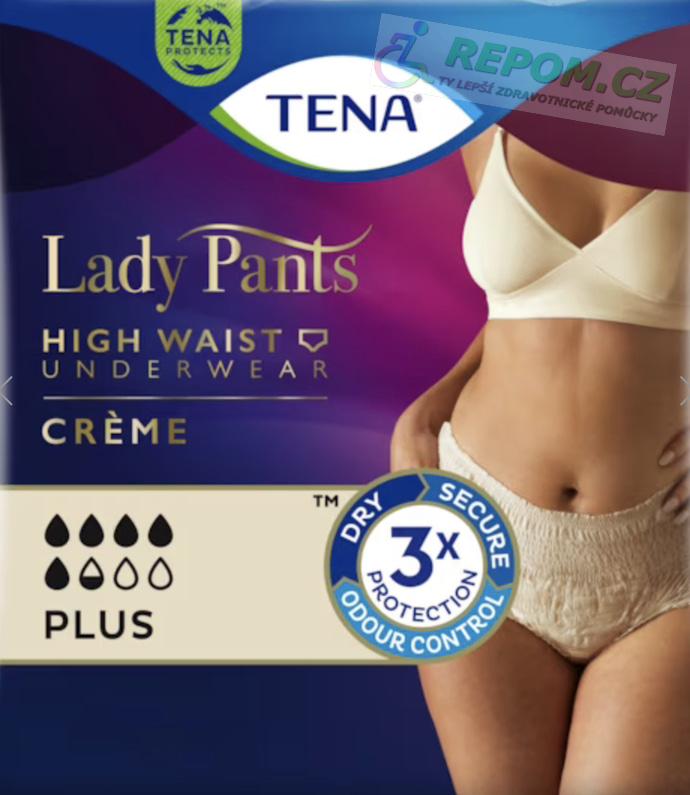 Dámské inkontinenční kalhotky TENA Lady Pants Plus Crème 5,5/8  (M/L)