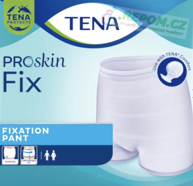 Opakovaně použitelné a prodyšné fixační kalhotky TENA Fix