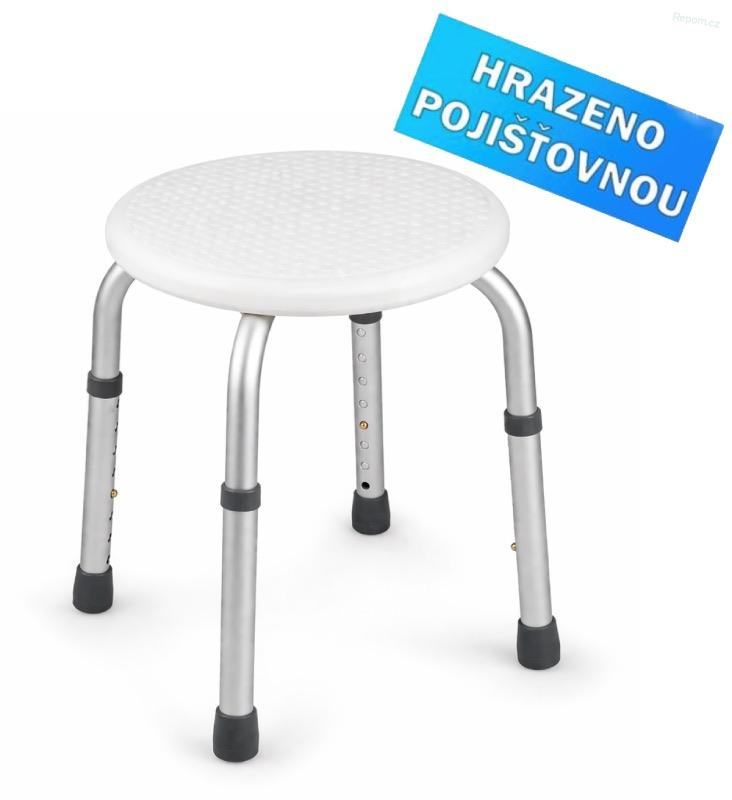 Kulatá židlička do sprchy 