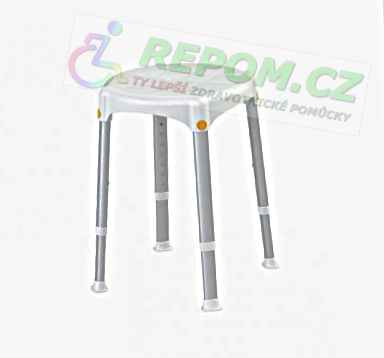 PŮJČENÍ Stolička do koupelny s nastavitelnou výškou