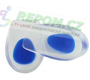 Gelové podpatěnky pro tlumení nárazů a odlehčení paty 2ks