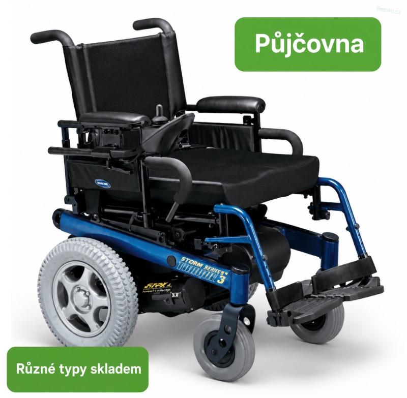 PŮJČENÍ Terénní elektrický invalidní vozík