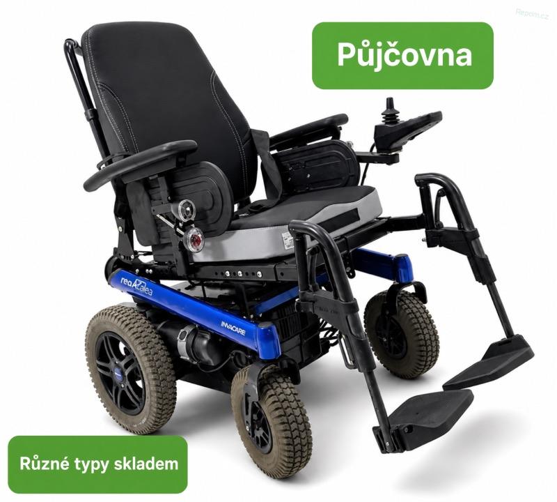 PŮJČENÍ Terénní elektrický vozík s anatomickým sedem