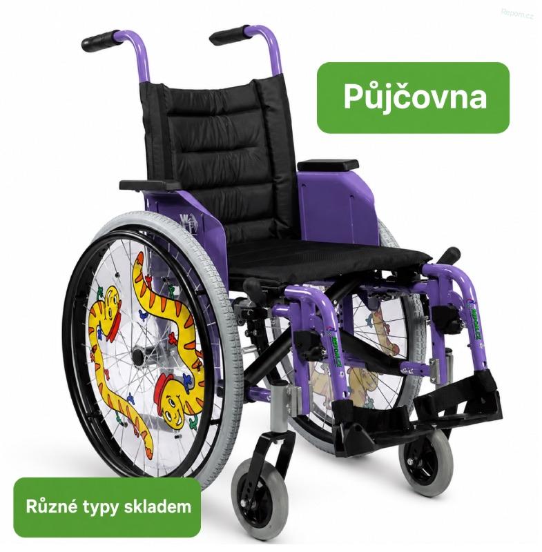 PŮJČENÍ dětský invalidní vozíček