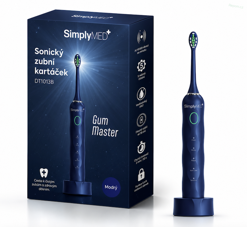Sonický zubní kartáček SimplyMed