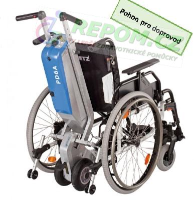 REPAS: Elektrický pohon pro invalidní vozík TZORA PD6A