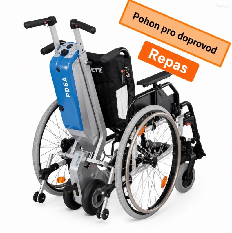 REPAS: Elektrický pohon pro invalidní vozík TZORA PD6A