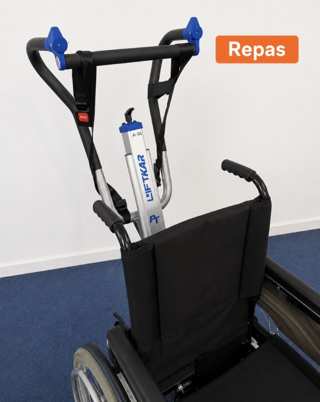 REPAS: Schodolez Liftkar s vozíkem
