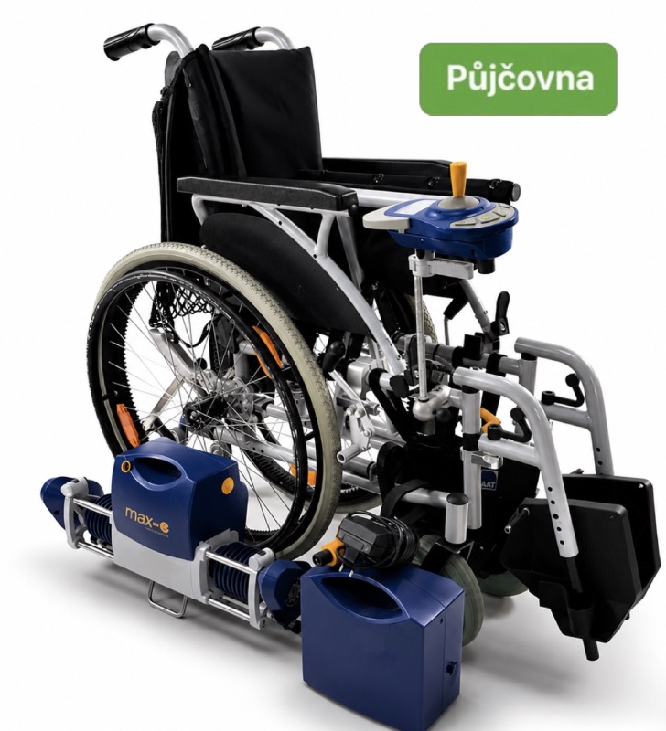 PŮJČENÍ Skládací elektrický invalidní vozík AAT MAX-E