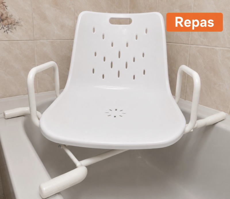 REPAS: Vanová sedačka otočná s opěradly