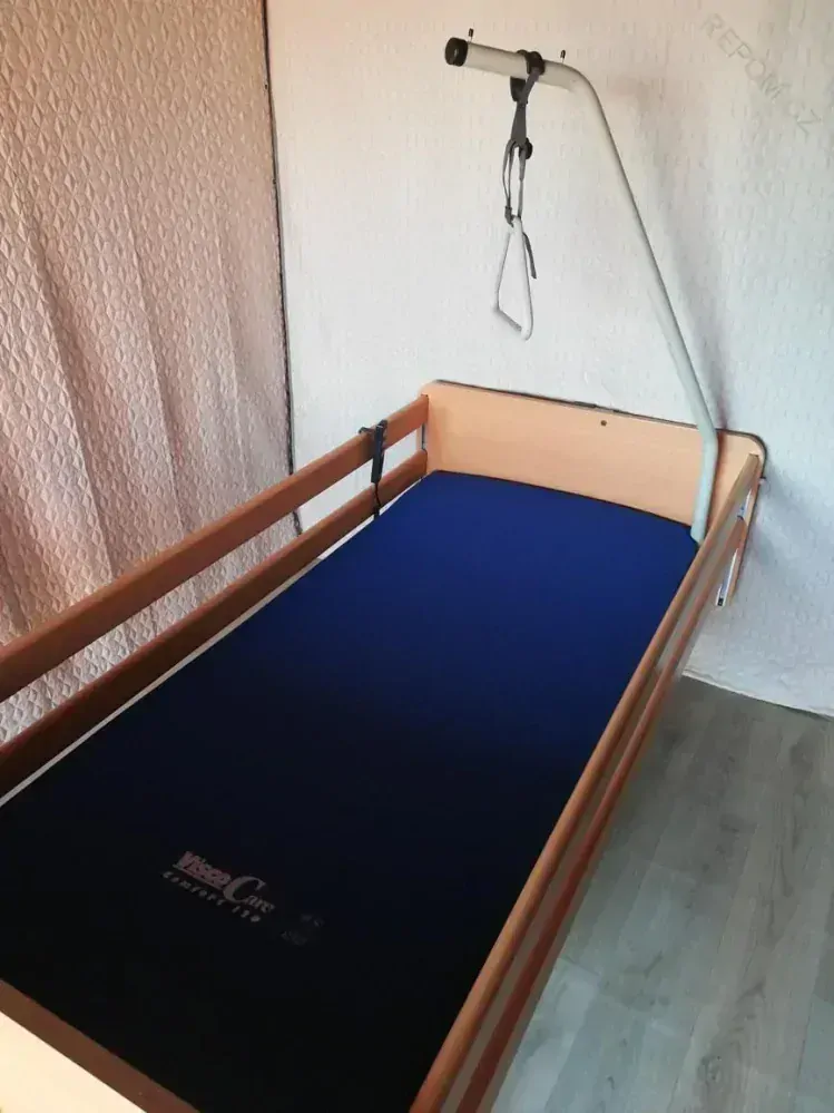 REPAS: Pečovatelské polohovací lůžko poloelektrické