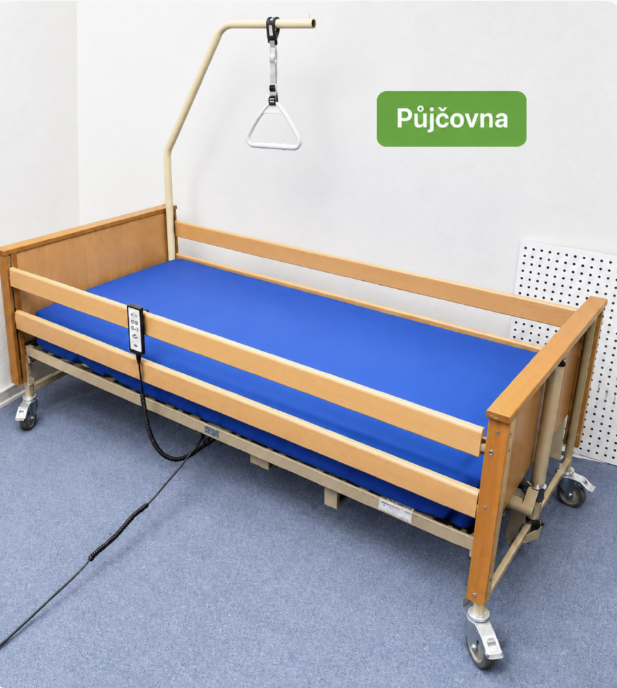 PŮJČENÍ polohovací postel elektrická
