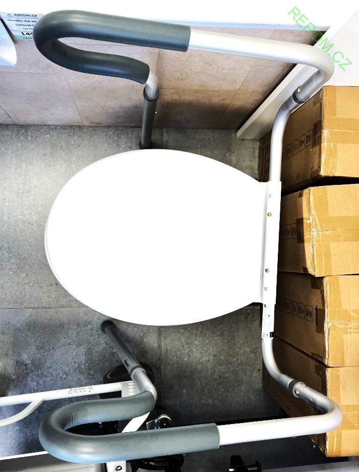 Nevrtací samostojná madla k WC