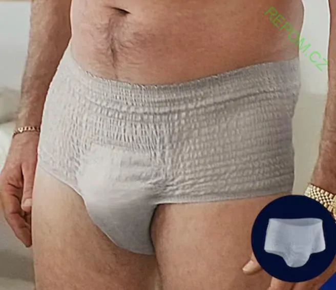 Pánské inkontineční spodní prádlo TENA Men Pants Normal Grey 5/8 (S/M+L/XL)