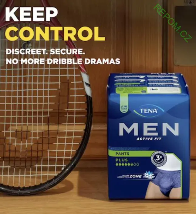 Pánské inkontineční spodní prádlo TENA Men Pants Plus Blue 5,5/8 (S/M+L/XL)