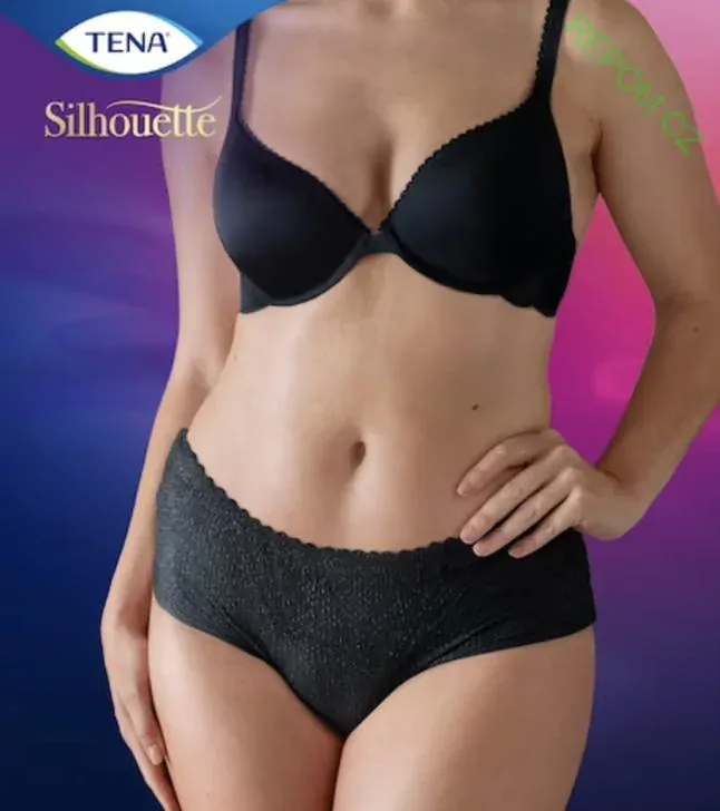 Dámské inkontinenční kalhotky TENA Silhouette NormNoir 5/8 (M/L)