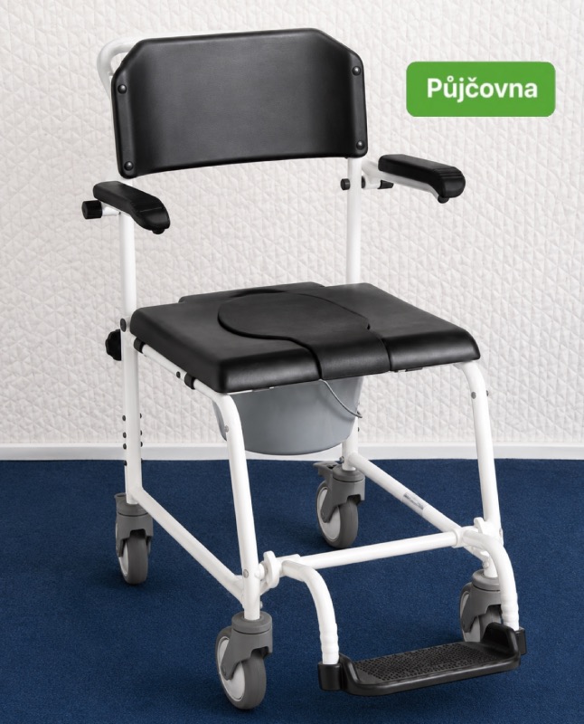 PŮJČENÍ sprchovací toaletní židle - gramofon