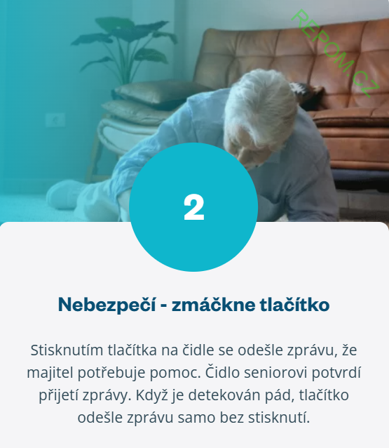 Bezpečnostní tlačítko SENZOOR