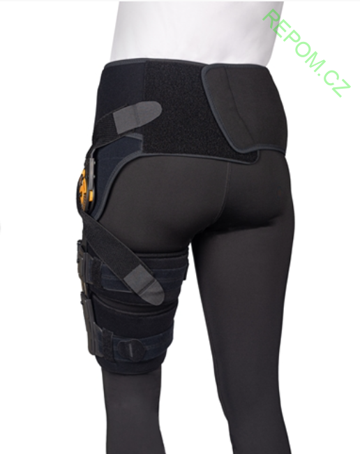 Lehká kyčelní ortéza s kloubem HIP RUSH