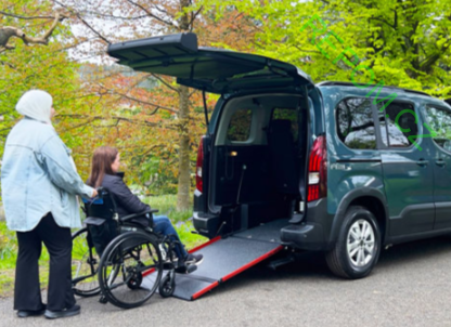Bezbariérové auto Peugeot Rifter Horizon™