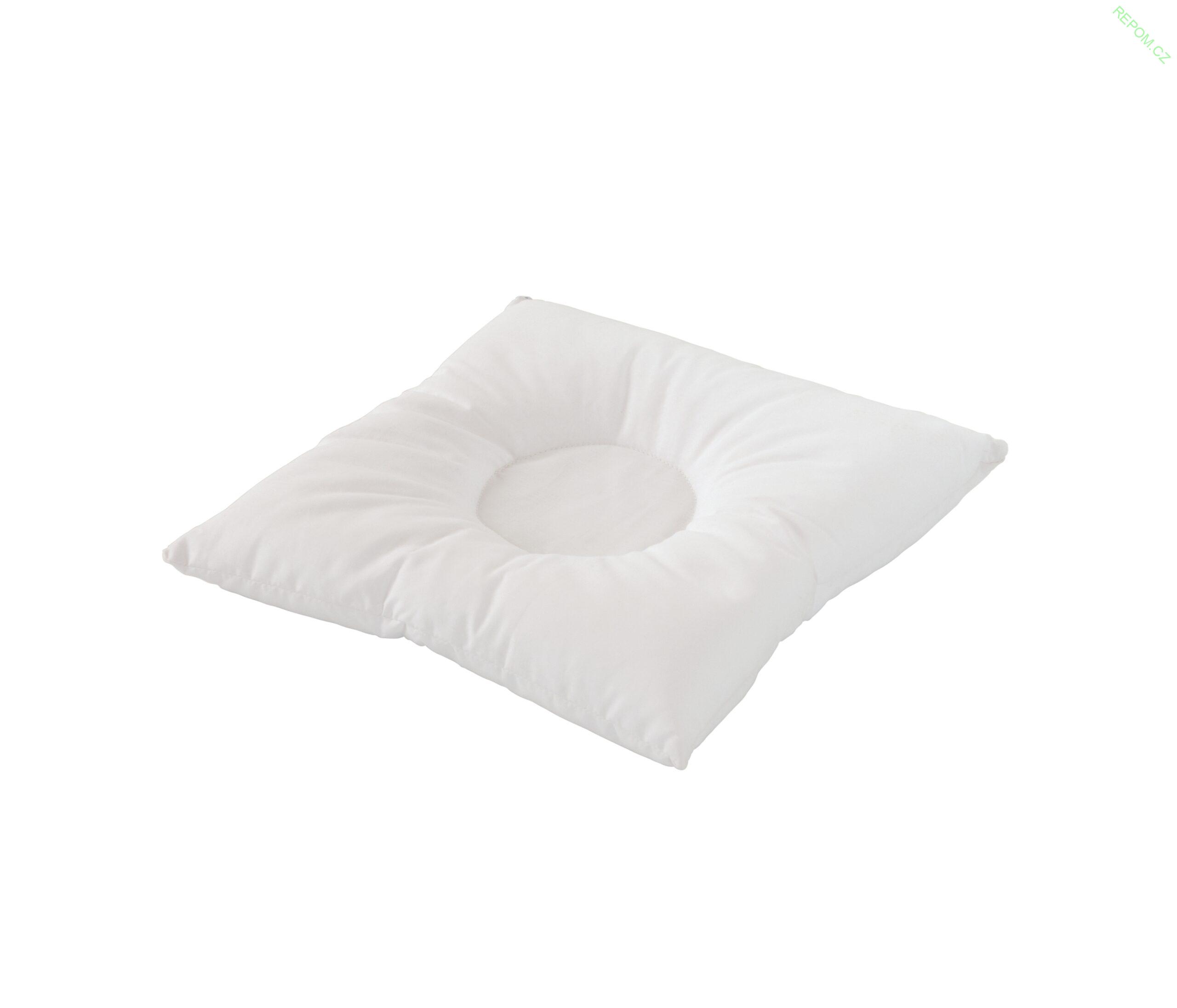 Antidekubitní polštářek s volným středem a kuličkovou náplní