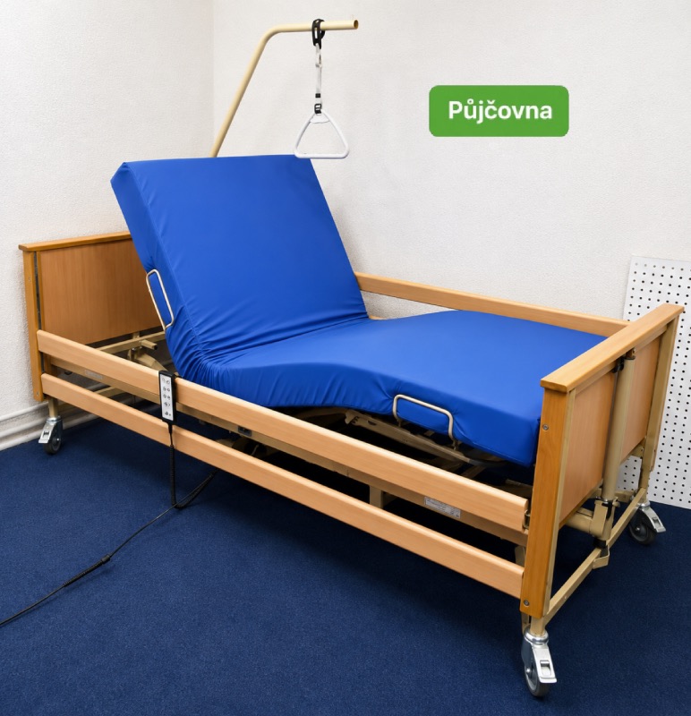 PŮJČENÍ polohovací postel elektrická