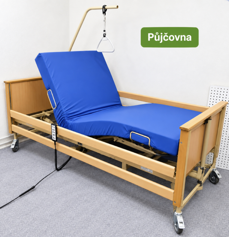 PŮJČENÍ polohovací postel elektrická