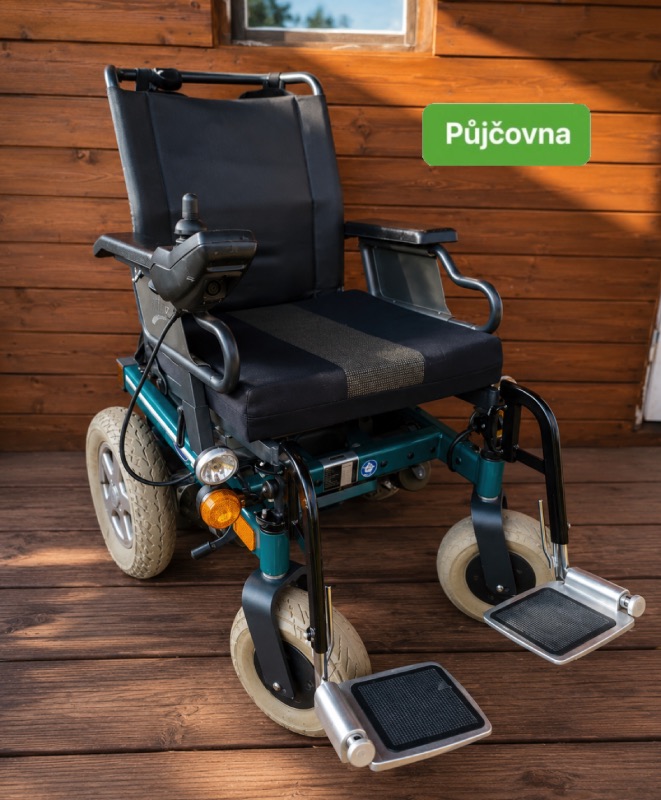 PŮJČENÍ Terénní elektrický invalidní vozík