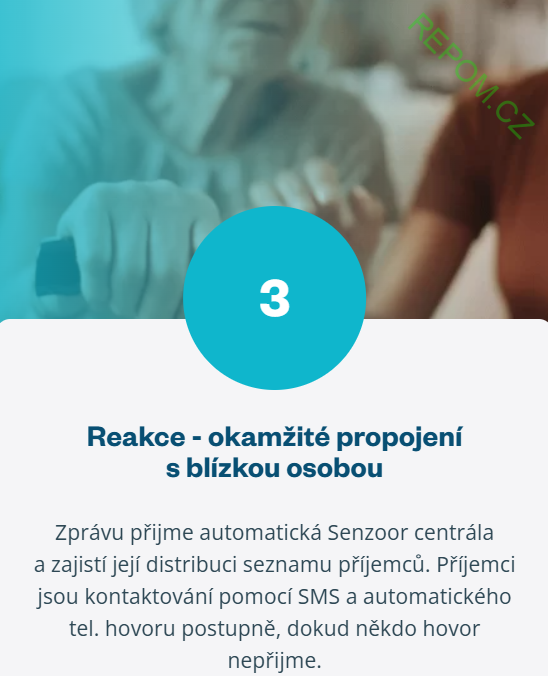 Bezpečnostní tlačítko SENZOOR