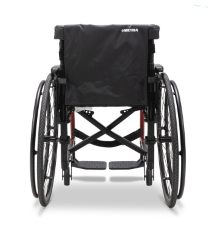 Invalidní vozík odlehčený MEYRA FEMTO X 1.185 aktivní, skládací 
