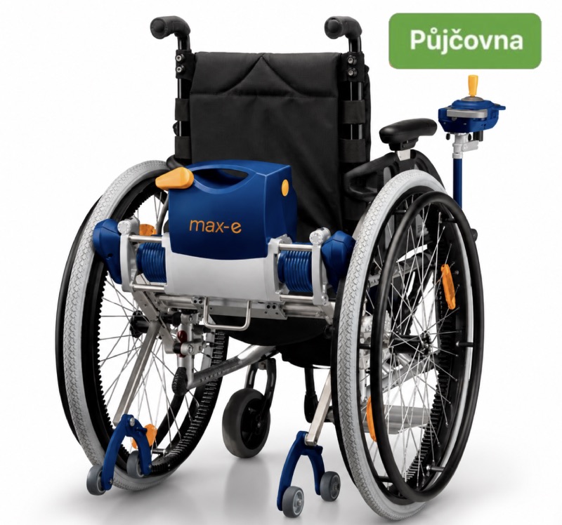 PŮJČENÍ Skládací elektrický invalidní vozík AAT MAX-E