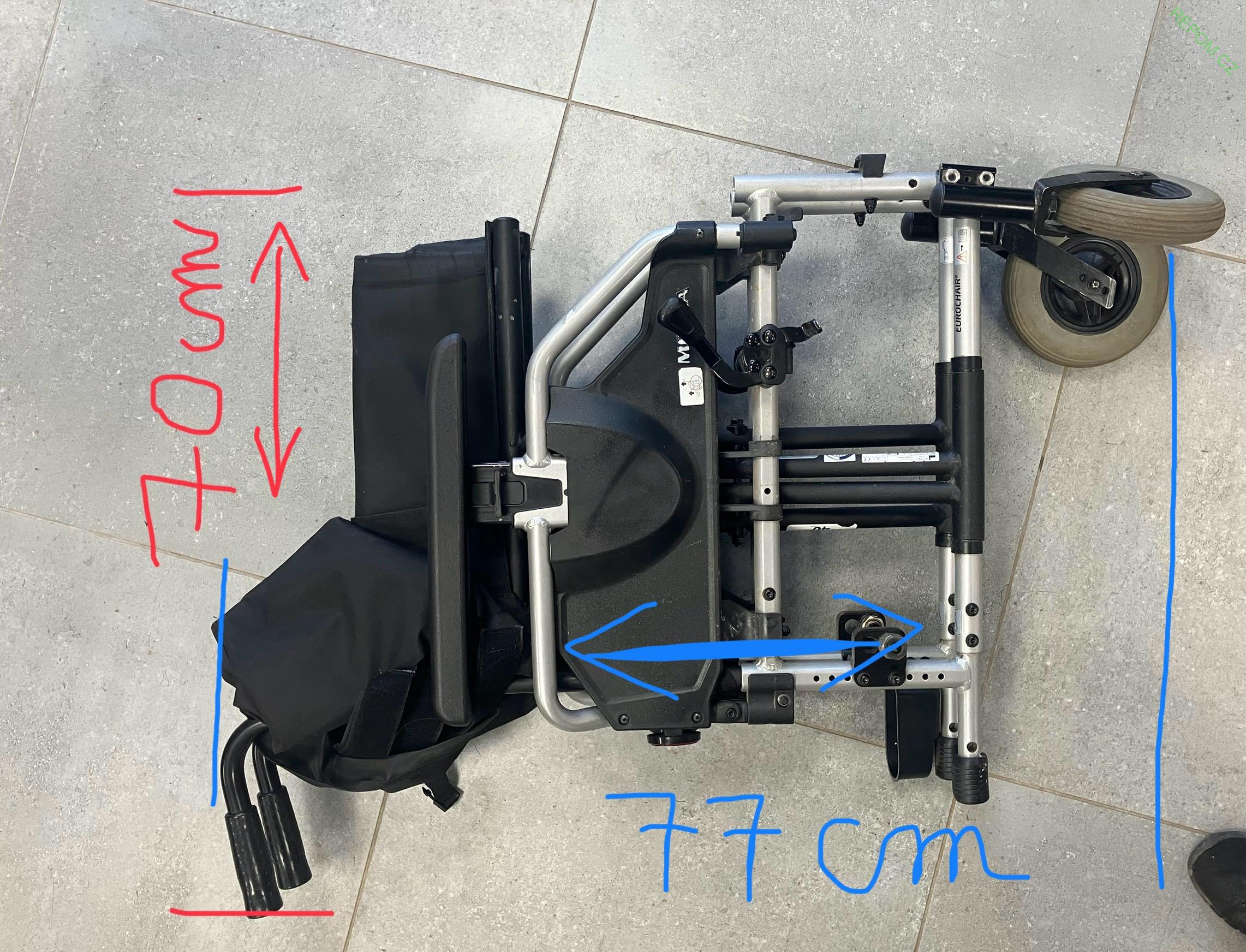 PŮJČENÍ mechanický invalidní vozík