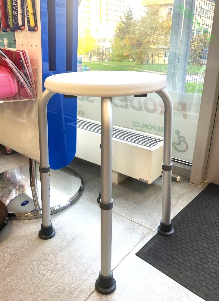 Kulatá židlička do sprchy 