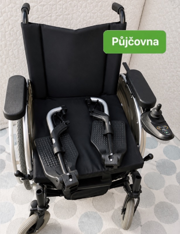 PŮJČENÍ elektrického invalidního vozíku skládacího