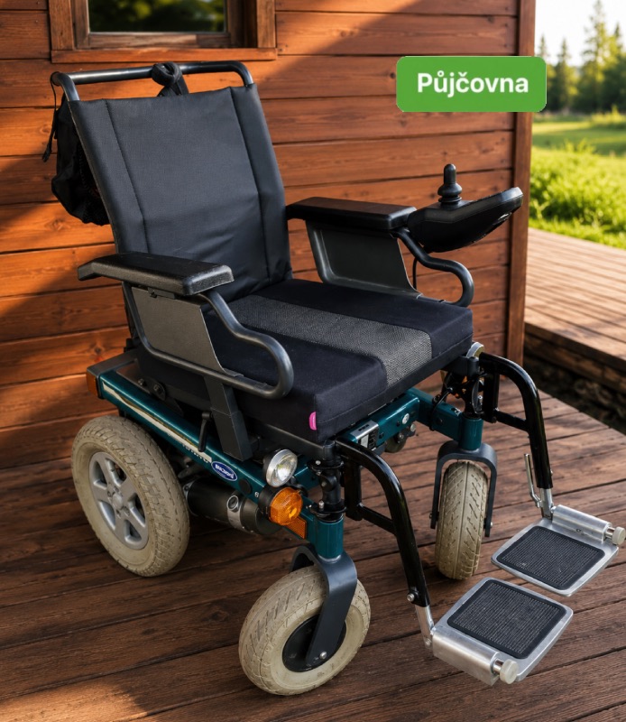 PŮJČENÍ Terénní elektrický invalidní vozík