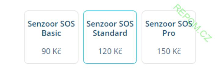 Bezpečnostní tlačítko SENZOOR