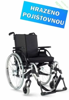 Invalidní vozík BREEZY RUBIX2 HEMI odlehčený, poloaktivní - po jednostranné paralýze