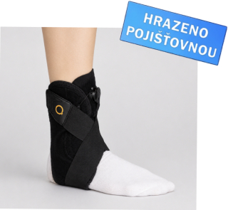 Stabilizační ortéza hlezenního kloubu vyztužená dlahami AEROFIT